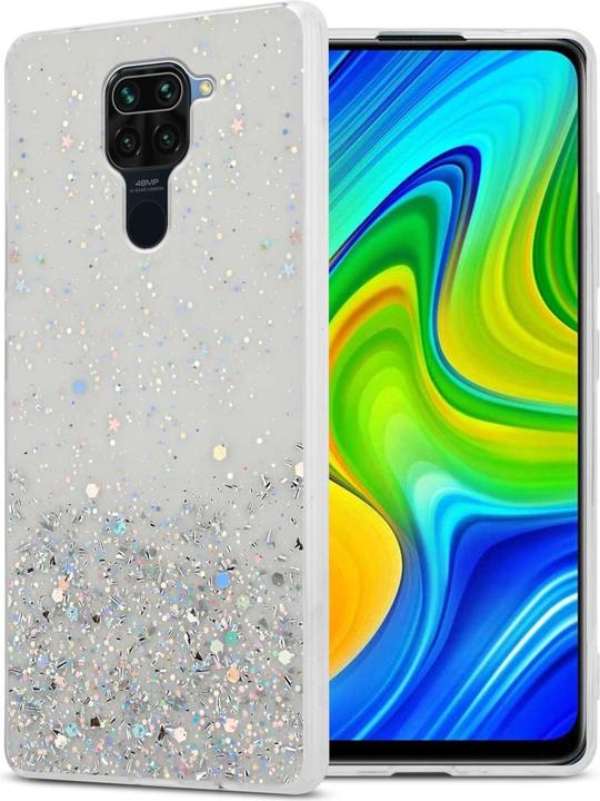 Transparent mit Glitter