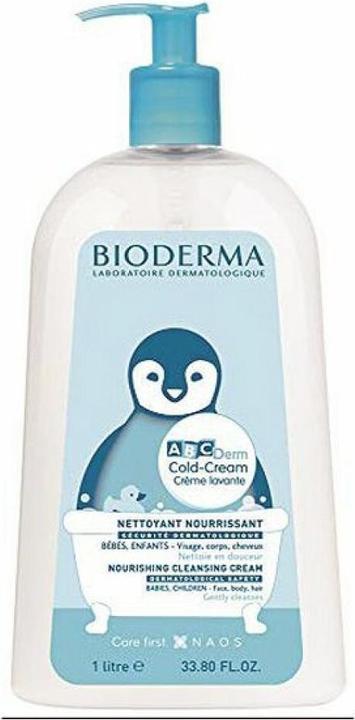Image du produit Bioderma ABCDerm Crème froide 1000 ml (Chiffons de nettoyage, 1000 ml)