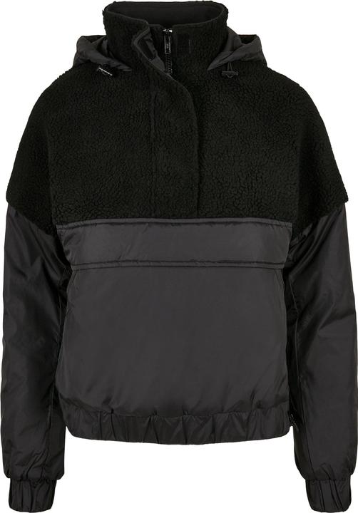 Immagine prodotto Urban Classics Giacca Sherpa Mix Pull Over da donna (XL)