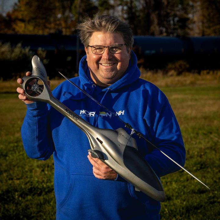 Actual product image Blade Heli Eclipse 360 BNF Basic with AS3X and SAFE