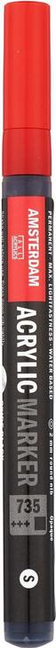 Amsterdam Acrylic marker S 1 piece, Black (Black, 2 mm, 1 x)