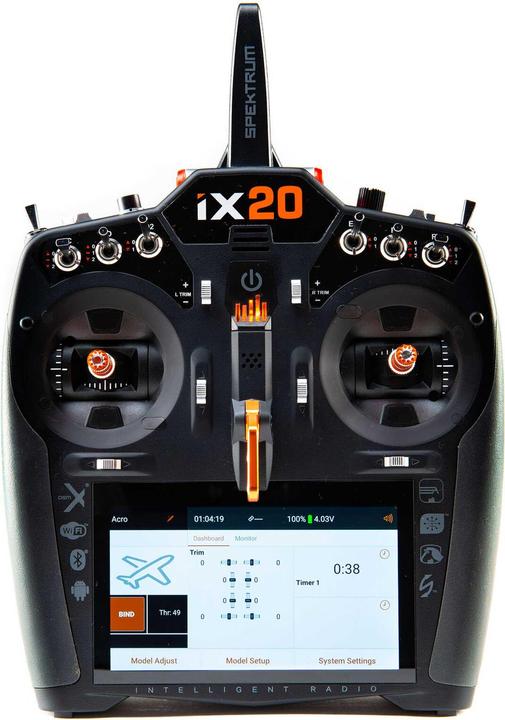 Actual product image Spektrum iX20 20 channel solo transmitter