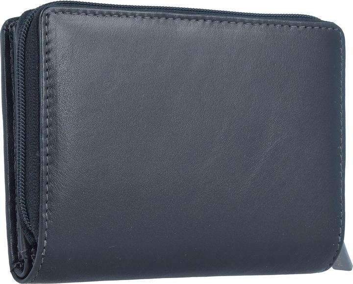 Immagine prodotto Greenland Nature Portafoglio nero in nappa RFID 9,5 cm