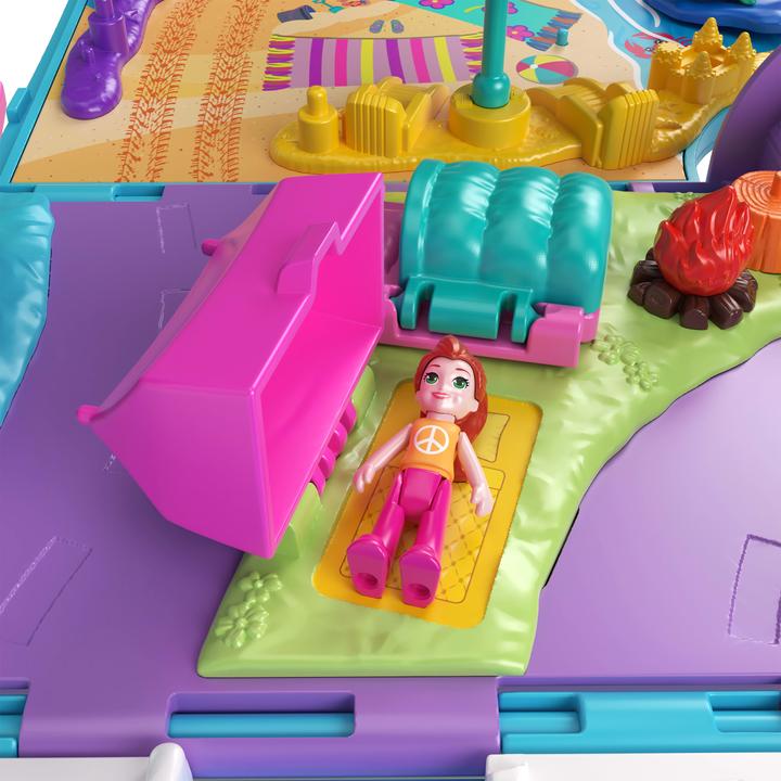 Image du produit Mattel Polly Mini - Τροχοσπιτο Με Ζωακια για 3+ ετών JCC22
