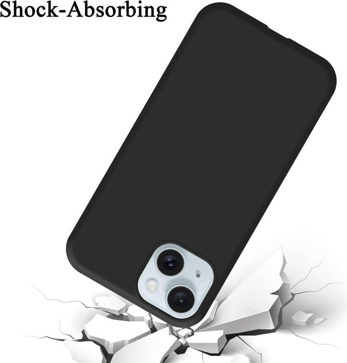 Produktbild Cadorabo Hülle für Apple iPhone 15 PLUS TPU im Liquid Case Design (Apple iPhone 15 Plus)