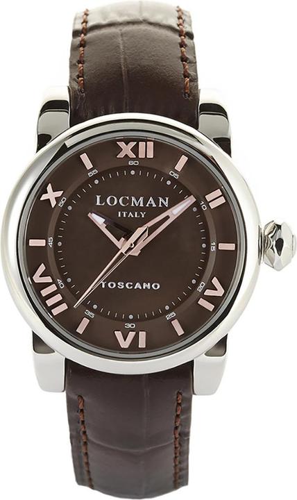 Immagine prodotto Locman Italia Unisex Toscano marrone Ref. 595 (Orologio da polso analogico, 33 mm)