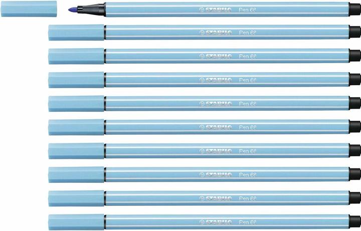 Image du produit STABILO Stylo en fibre Stylo 68 (Bleu clair, 10 x)