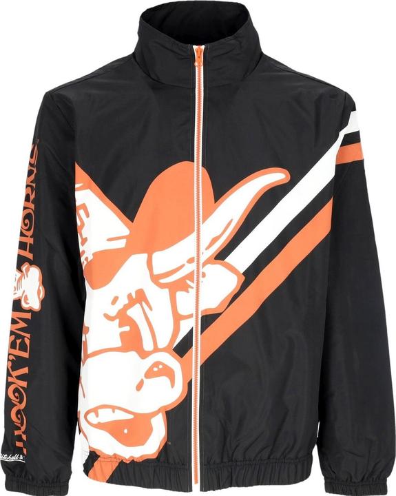 Produktbild Mitchell & Ness M&N Exploded Logo Warm Up Jacke University of Texas - XXL (XXL)