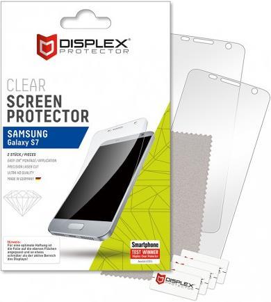 Actual product image Displex CrystalClear (2 Piece, Samsung Galaxy S7)