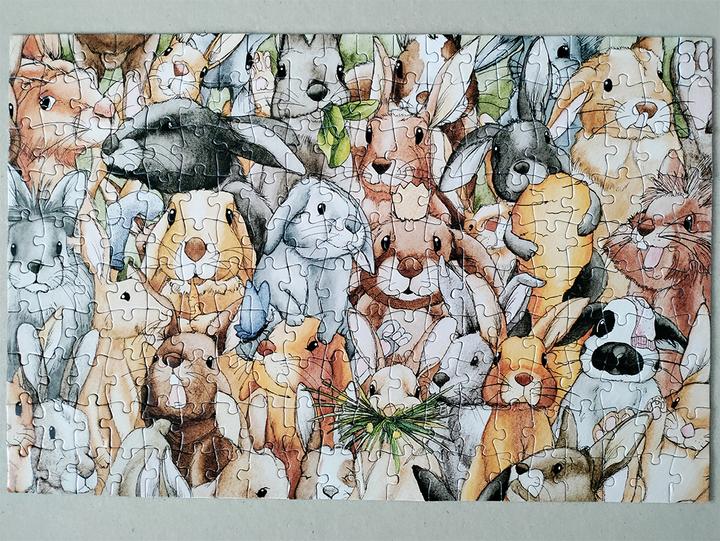 Produktbild Tactic Puzzle Hasen, 200 Teile. (200 Teile)