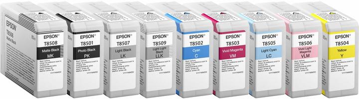 Actual product image Epson T8504 UltraChrome HD (Y)