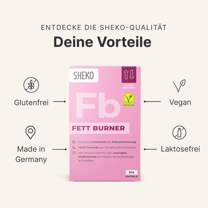 Nutritional values and ingredients Sheko Fat Burner (1 Piece, Capsules, 41 g)