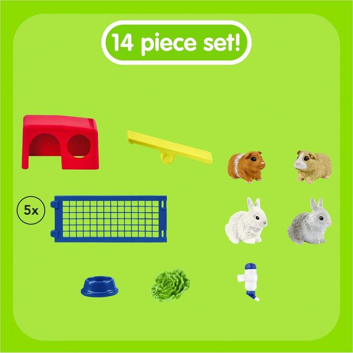 Image du produit Schleich Une maison pour les lapins et les cochons d'Inde