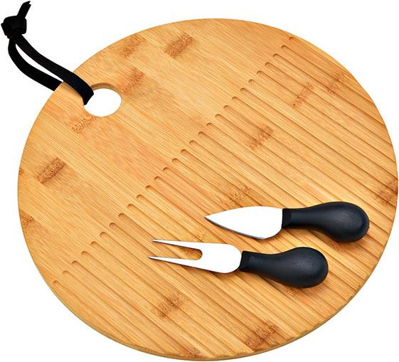 Immagine prodotto G. Wurm Tagliere per formaggi con 2 coltelli da formaggio (0 l)