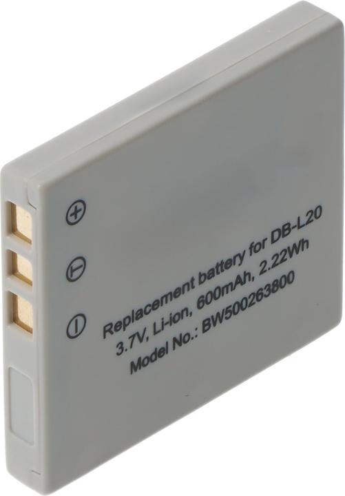 Image du produit Sanyo Akku DB-L20, Xacti DMX-C1 (Batterie de l'appareil photo)