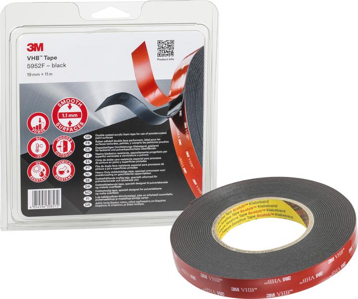 3M Nastro adesivo ad alte prestazioni (19 mm)