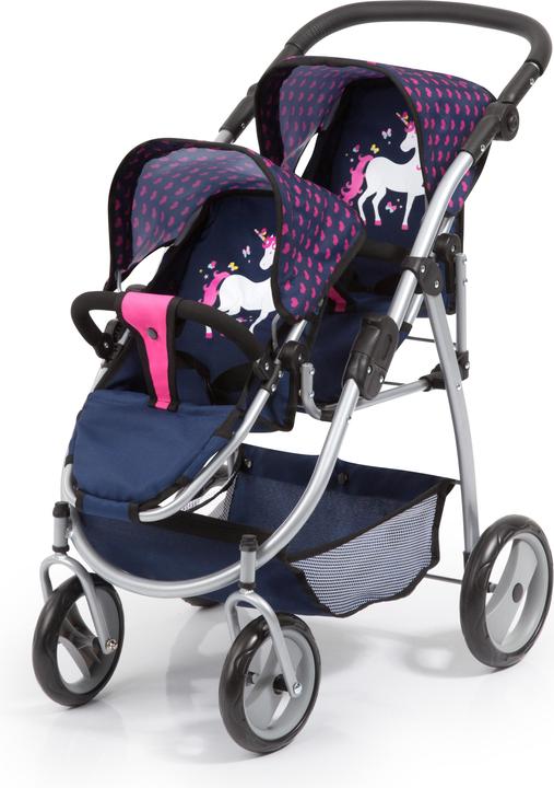 Image du produit Bayer Twin Pram Navy
