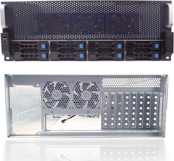 Actual product image Fantec SRC-4080X08 (without power supply unit)