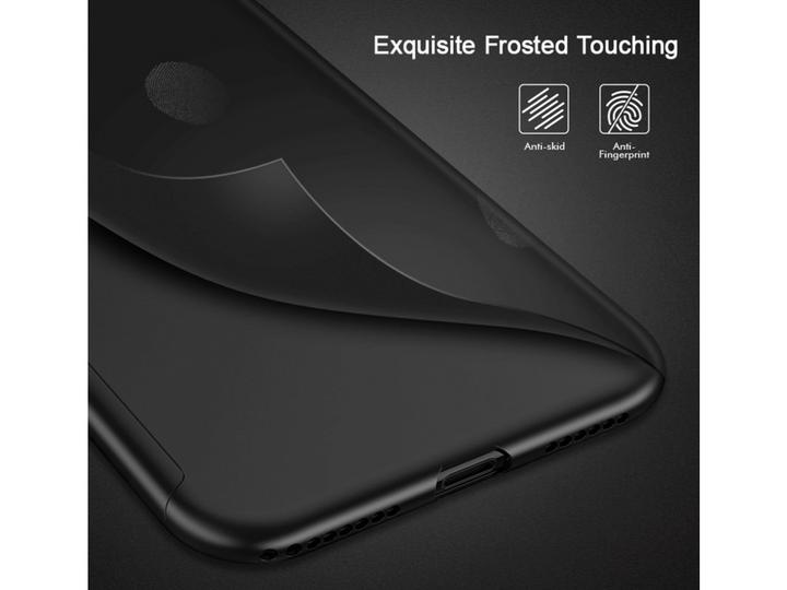Actual product image Floveme 360 degree bulletproof glass case iPhone XS all-round protection (1 Piece, Apple iPhone XS)