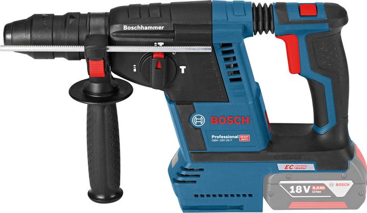 Actual product image Bosch Professional GBH 18V-26 F Cordless Hammer Drill (Rechargeable battery operated)