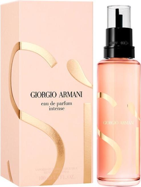 Actual product image Giorgio Armani Sì Eau de Parfum Intense Refill 100 ml (Eau de parfum, 100 ml)
