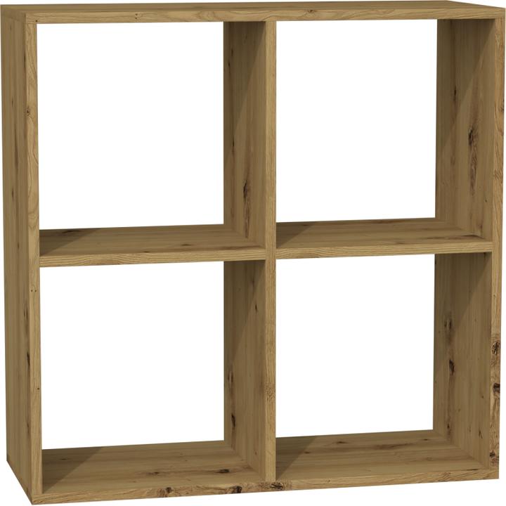 Produktbild Topeshop PLUS 2X2 ARTISAN Computertisch Eichenfarben (50 x 120 x 76 cm)