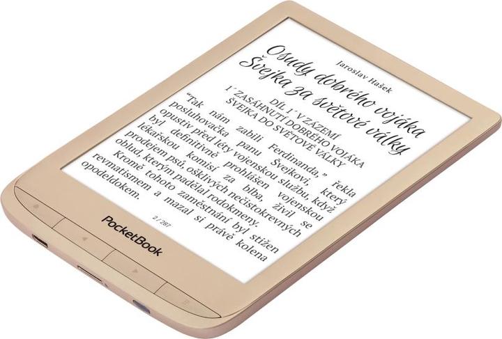 Produktbild PocketBook Touch Lux 4 (6", 8 GB, Matte Gold)
