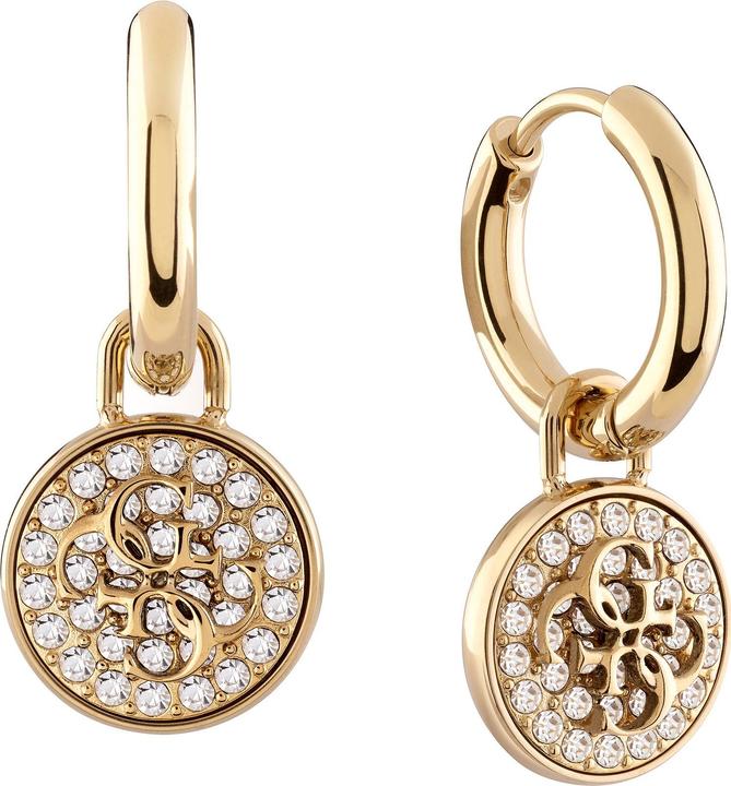 Guess Dreaming JUBE03131JWYGT/U gold-plated pendant earrings 2 in 1 (Edelstahl)