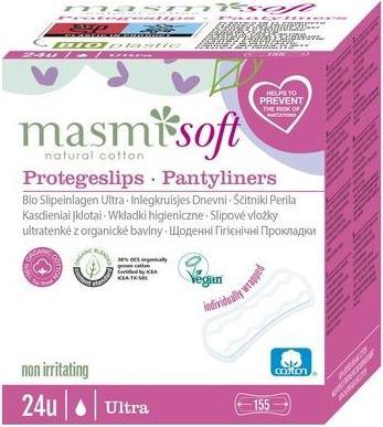 Produktbild Masmi Ultradünne Bio-Baumwollbinden Soft - 24 Stück (24 x)