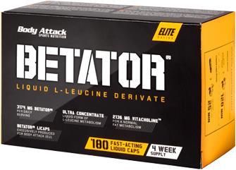Body Attack BETATOR (180 Caps) (180 Stück, Kapseln, 183 g)