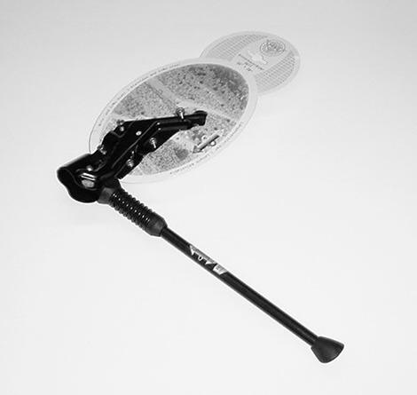 Actual product image Hebie Fox S rear stand 26-28 inch