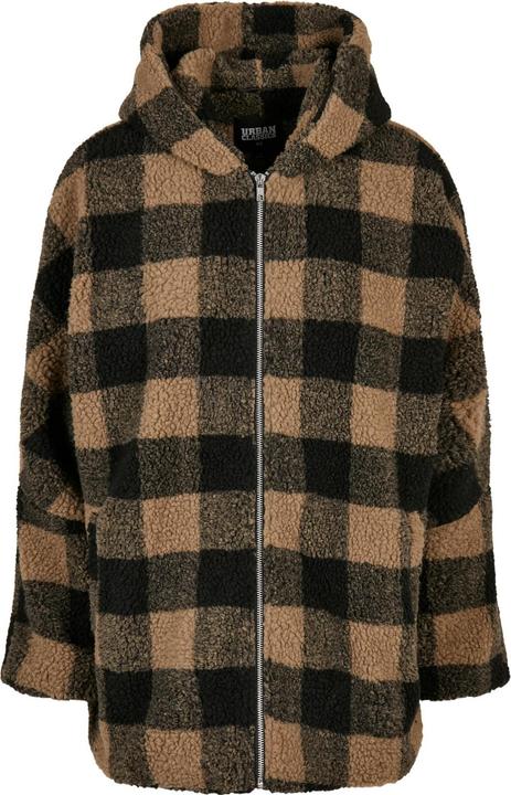 Immagine prodotto Urban Classics Giacca Oversize A Quadri Con Cappuccio Donna (L)