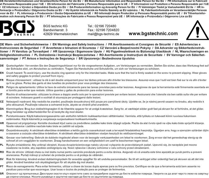 Produktbild BGS Doppel-Ringschlüssel-Satz extra flach SW 6 - 22 mm 8-tlg. (22 mm, 19 mm, 7 mm, 15 mm, 13 mm, 17 mm, 9 mm, 11 mm, 18 mm, 14 mm, 6 mm, 12 mm, 21 mm, 16 mm, 20 mm, 10  mm, 8 mm)