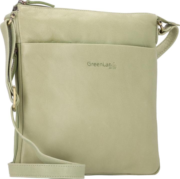 Actual product image Greenland Nature Nature shoulder bag leather 28 cm
