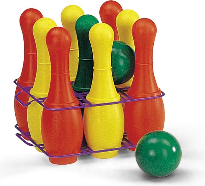 Image du produit Schneider 26 155 0 - Jeu de quilles 27 cm Plastique en boîte de transport
