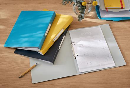Produktbild Leitz Ringbuch Cosy Grau (A4, 32 mm, 1 Stück)