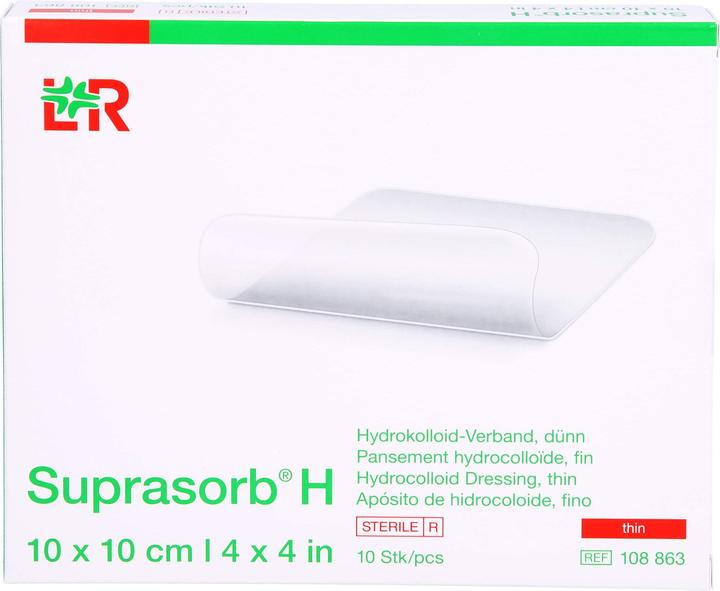 Actual product image Suprasorb H Dünn 10x10cm (10 x)