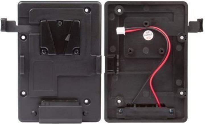 Actual product image Swit S-7004S | V-mount plate, screws-mount and 2-pin DC plug connect, also for S-1093/S-1071H+/S-11