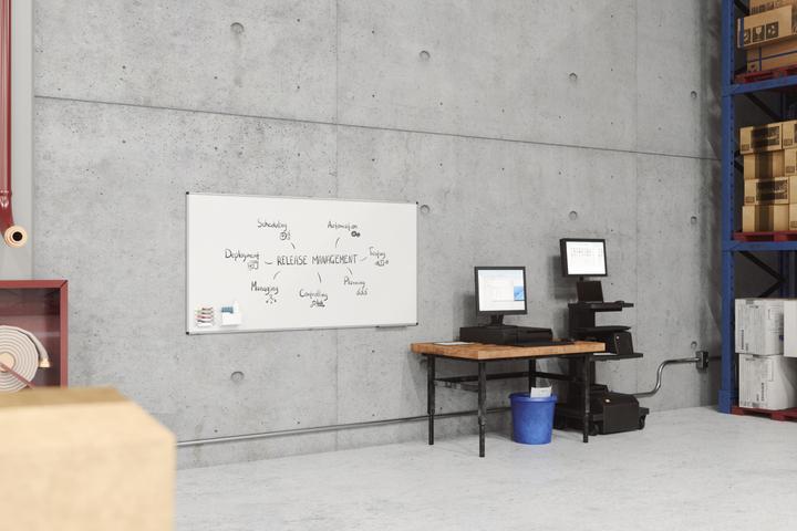 Produktbild Legamaster Magnethaftendes Whiteboard Unite 120 cm x 150 cm, Weiss (150 x 120 cm)