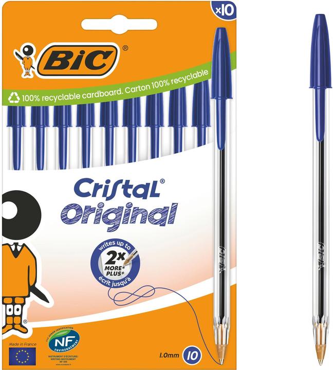 Image du produit Bic Cristal (Transparent, 10 x)