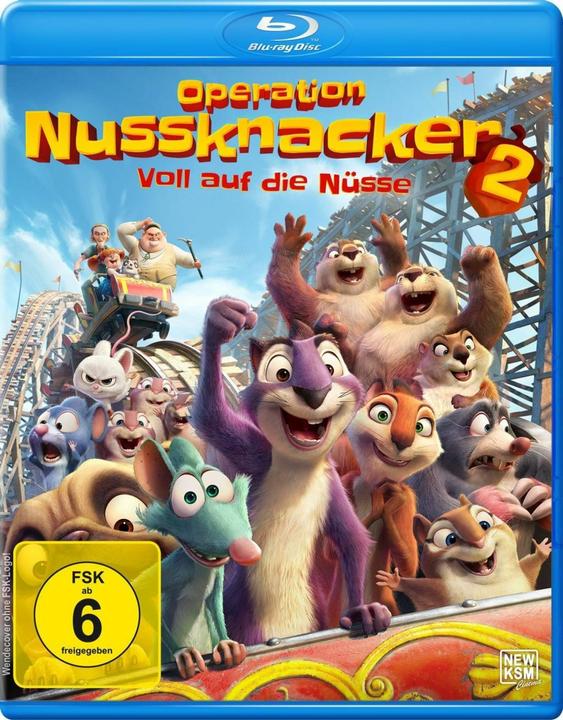 Produktbild Operation Nussknacker 2 - Voll auf die Nüsse (Blu-ray, 2019, Deutsch, Englisch)