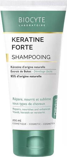 Actual product image Biocyte Kératine Forte Shampooing (200 ml, Liquid shampoo)