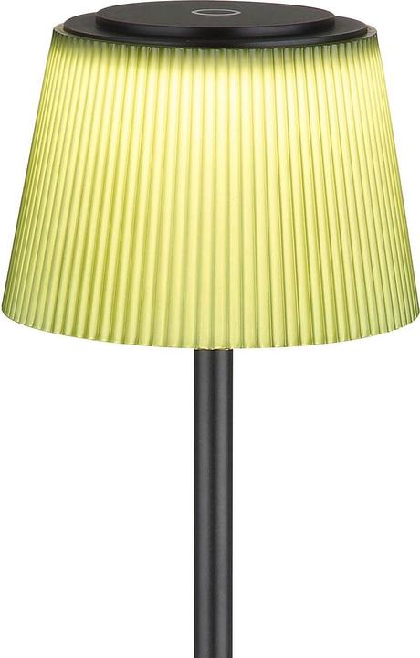 Produktbild Globo Gregoir LED Stehleuchte 4W CCT IP44 Schwarz Matt, Metall Ø13cm 58434SBP