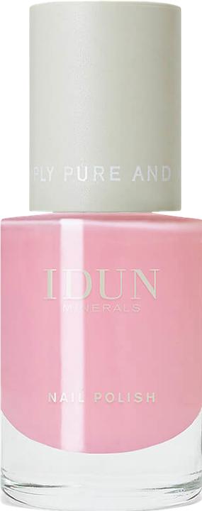 Actual product image IDUN Minerals Nail Polish Rosenkvarts (Light Pink, Colour paint)
