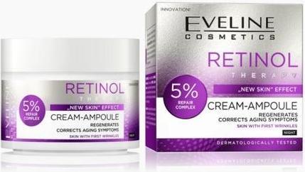 Produktbild Eveline Cosmetics Retinol Therapy Night Cream 5% Repair Complex New Skin Effect (Körpercreme, 50 ml)