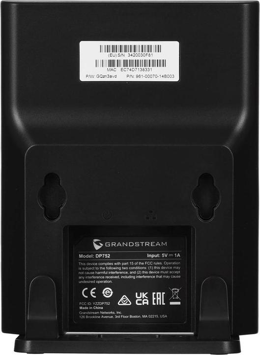 Image du produit Grandstream DP752 Station de base DECT IP