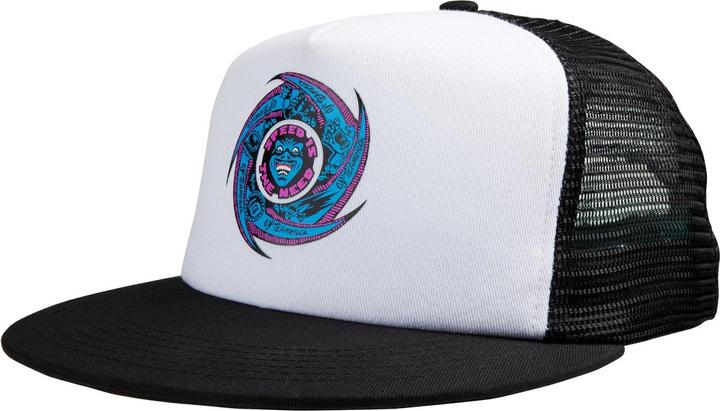 Santa Cruz Speed Wheels Faces Meshback Cap