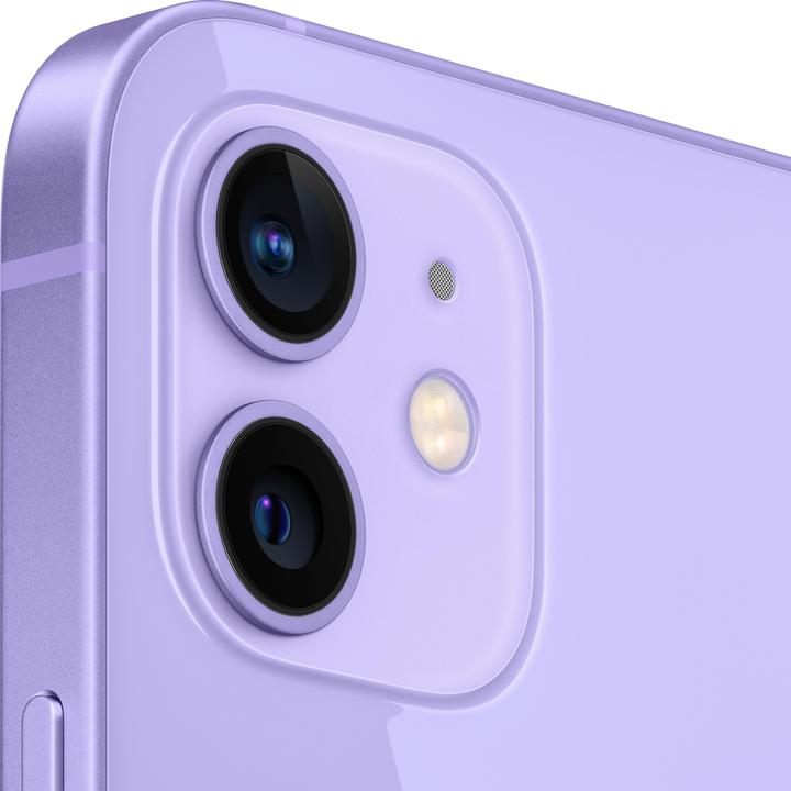 Actual product image Apple iPhone 12 (128 GB, Purple, 6.10", SIM + eSIM, 12 Mpx, 5G)