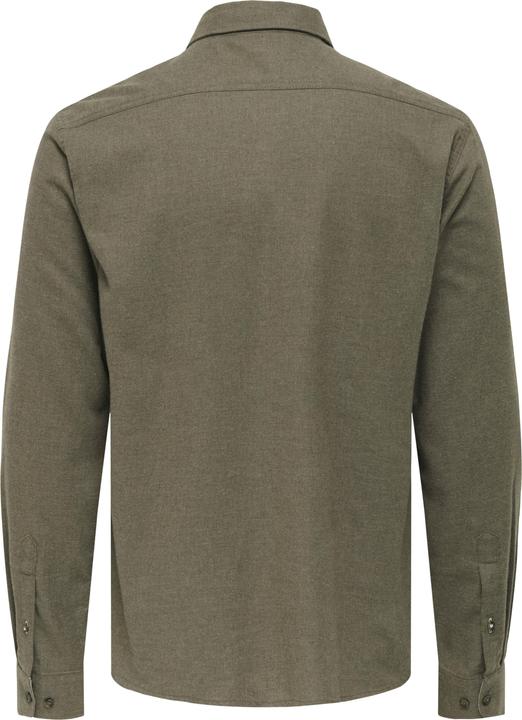 Produktbild Only & Sons Onsroad Life Reg Melange Ls Shirt Noos (XS)