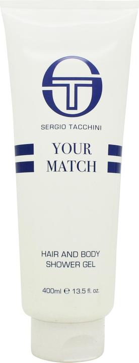 Immagine prodotto Sergio Tacchini Gel doccia Your Match Hair - 400 millilitri (400 ml)